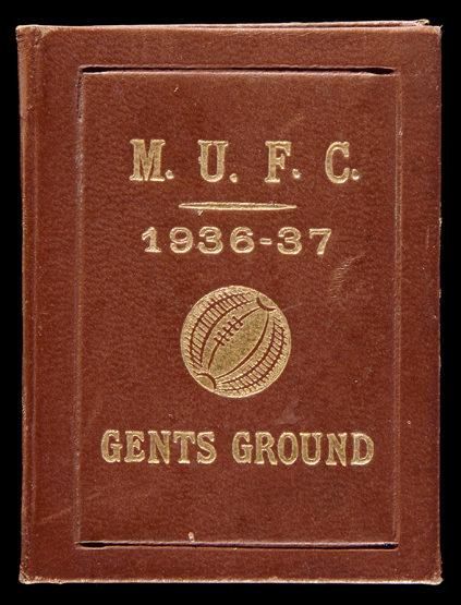 A Manchester United season ticket season 1936-37,