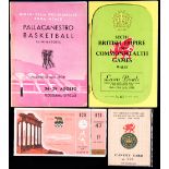 Olympic & Commonwealth Games programmes & tickets,
Rome 1960 Olympic Games,