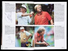 A 1981 Ryder Cup programme fully-signed by the US and European teams,
Marr, Watson, Trevino, Pate,