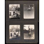 A photograph album compiled by the family of Charles D.