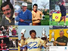 Signed golf photos, cards, etc.