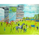 Elie Lambert (contemporary)
ROYAL ASCOT
signed & titled, oil on canvas, 114 by 146cm.