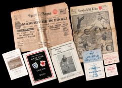 Sunderland programmes and memorabilia,
an official programme,