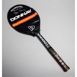 A Bjorn Borg signed Donnay Allwood tennis racquet,