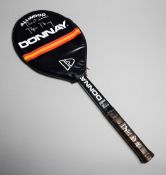 A Bjorn Borg signed Donnay Allwood tennis racquet,