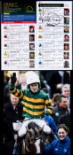 A Tony McCoy signed 4,000th winner Towcester racecard,
7th November 2013, fifth race,