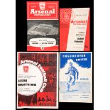 A collection of Arsenal programmes,
comprising: 36 homes & aways 1958-59 to 1959-60,