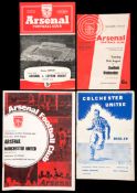 A collection of Arsenal programmes,
comprising: 36 homes & aways 1958-59 to 1959-60,