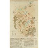 A map of the Battle of Waterloo by Lieutenant Tyler, 2nd Guards Brigade.