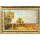 Harris, Henry 1852-1926 British, Rural Landscape. 8.5 x 11 ins., (21.5 x 28 cms.