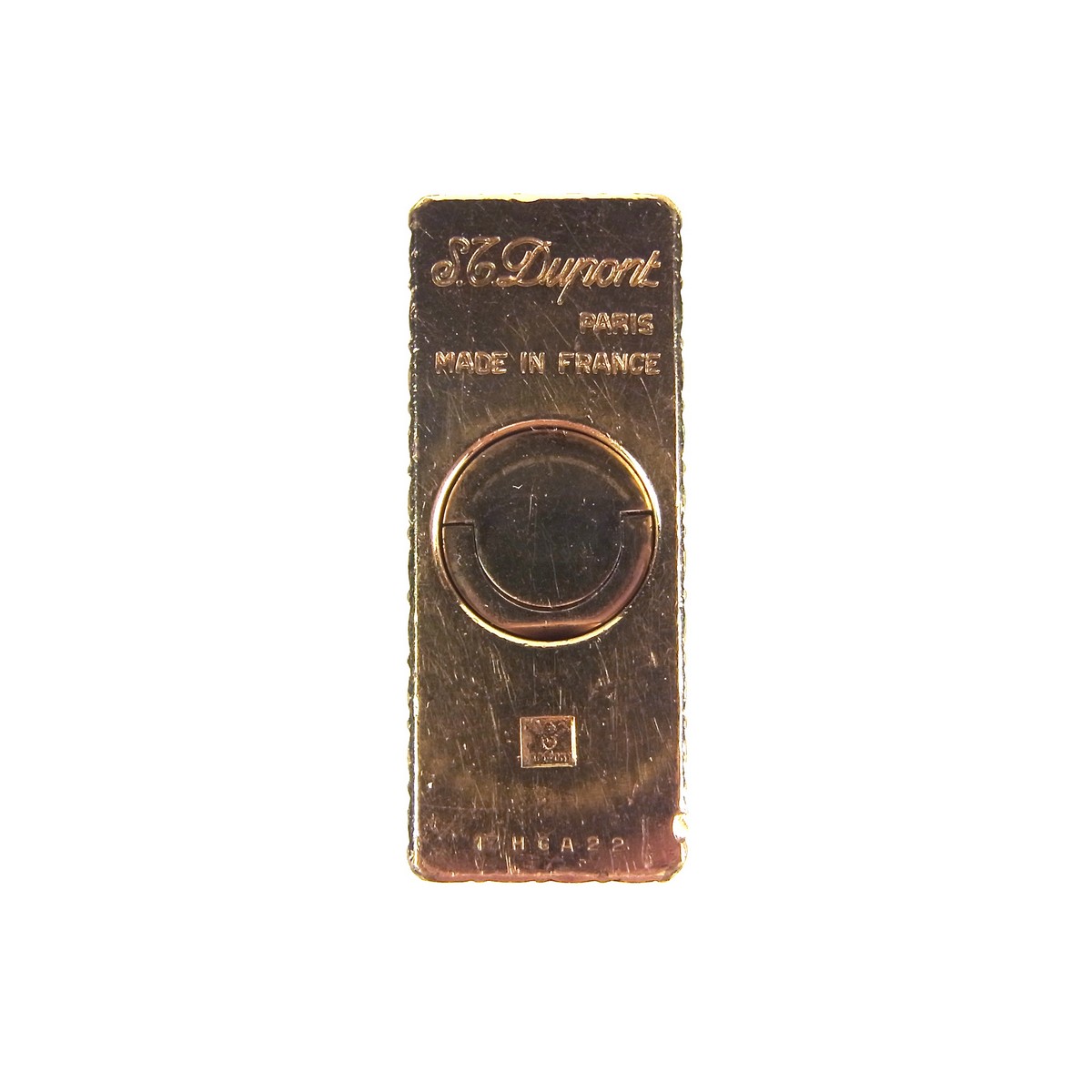 An ST Dupont briquet gold plated lighter. - Image 2 of 2