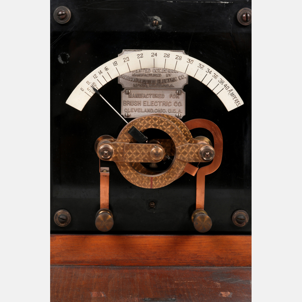 A Current Indicator by Thomson-Houston Electric Co. for Brush Electric Co., Patented 8-22-1889. - Image 9 of 10