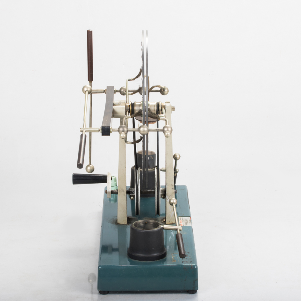 A Winhurst Electrostatic Generator, Mid-20th Century. Plate dimensions:  9 3/4 in. Base dimensions: - Image 3 of 4