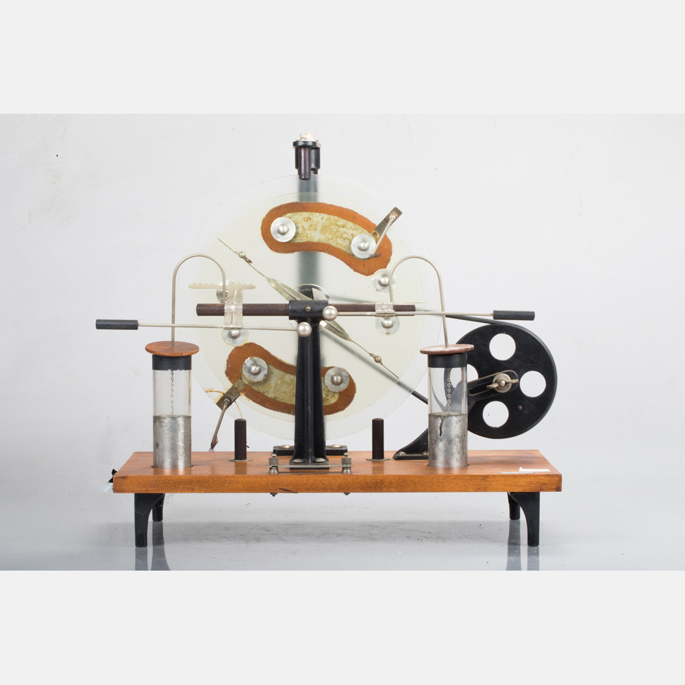 A Holtz-Toepler Electrostatic Generator by Central Scientific Co., Chicago, Late 19th/Early 20th