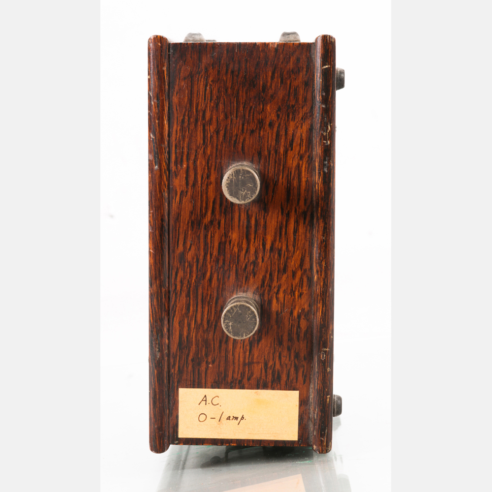 A 0-1amp AC Ammeter by Weston Electrical Instrument Co., Newark NJ, Late 19th/Early 20th Century. - Image 6 of 7