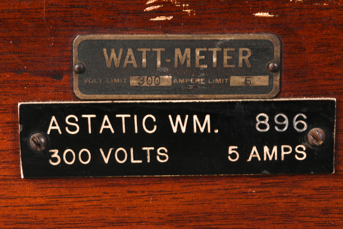 A Direct and Alternating Current Astatic Wattmeter by Hickok Electrical Instrument Co. - Image 4 of 10