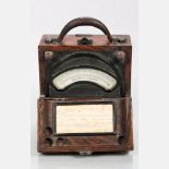A DC Ammeter by Weston Electrical Instrument Co., Newark NJ, Model 45, 1919. Numbered 21176.