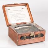 A Portable DC Ammeter (0-15amps) by Jewell Electrical Instrument Co., Chicago, 20th Century.