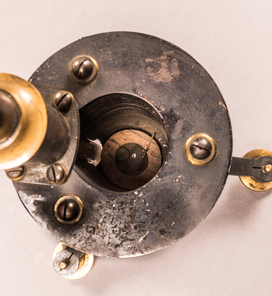 A Filar Suspended D'Arsonoval Galvanometer, Late 19th/Early 20th Century. Tripod feet spaced:  7 in. - Image 5 of 5