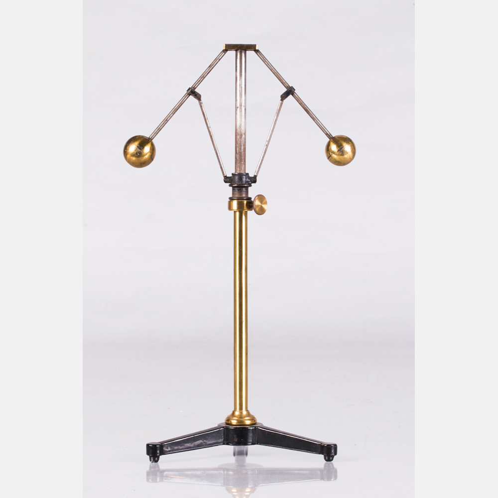 A Model of a Watts Governor on a Max Kohl, A.G. Chemnitz, Instrument Stand, Late 19th/Early 20th