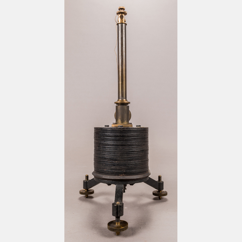 A Filar Suspended Galvanometer by M.E. Leeds and Co., Philadelphia, Late 19th Century. Having - Image 2 of 7