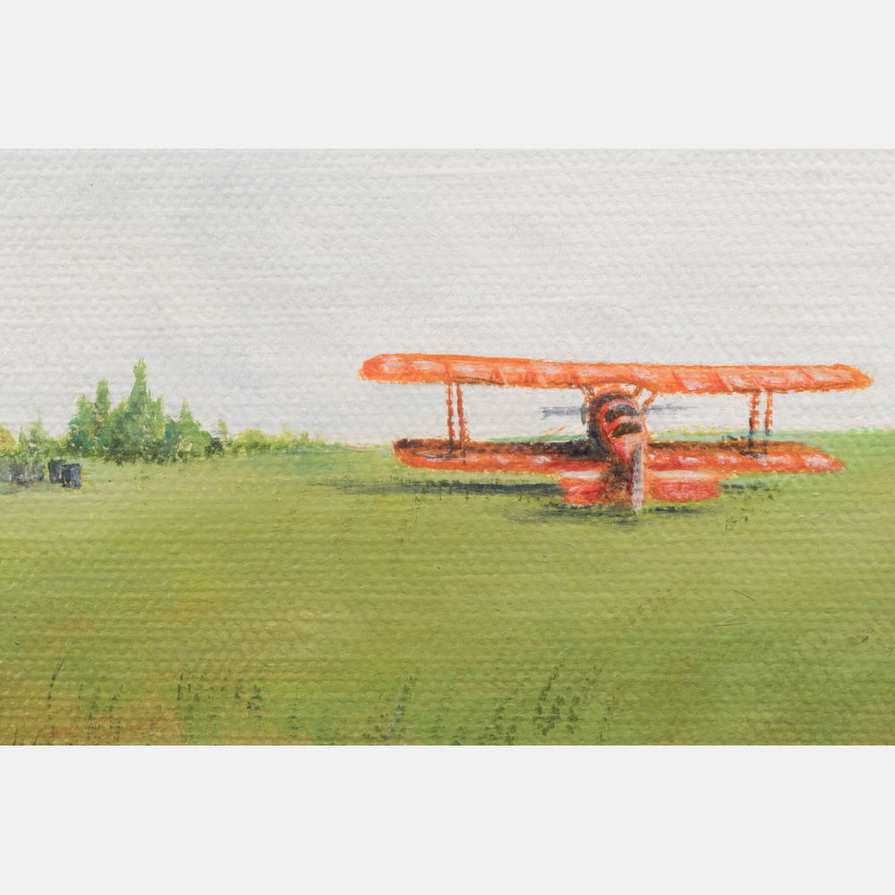 Albert J. Enckler (1921-2014) Travel Air 5000, Taking Off From Lambert Field in St. Louis, MO, - Image 6 of 7