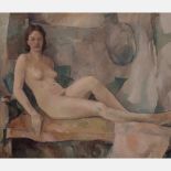 Carl Frederick Gaertner (1898-1952) Reclining Nude, Oil on canvas, Signed and dated 1932 lower left.