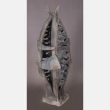 Christos Tsimpourlus (20th Century) Untitled,  Ceramic free standing sculpture, Unsigned. H: 59   W: