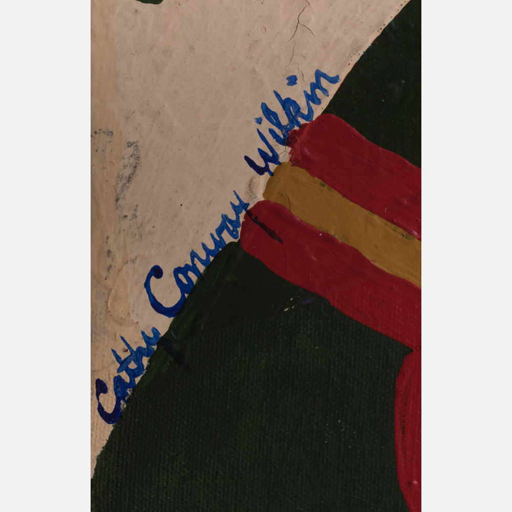 Cathy Conway Wilkin (American, 20th Century) Untitled, c. 1975, Acrylic on canvas, Signed lower - Image 4 of 7