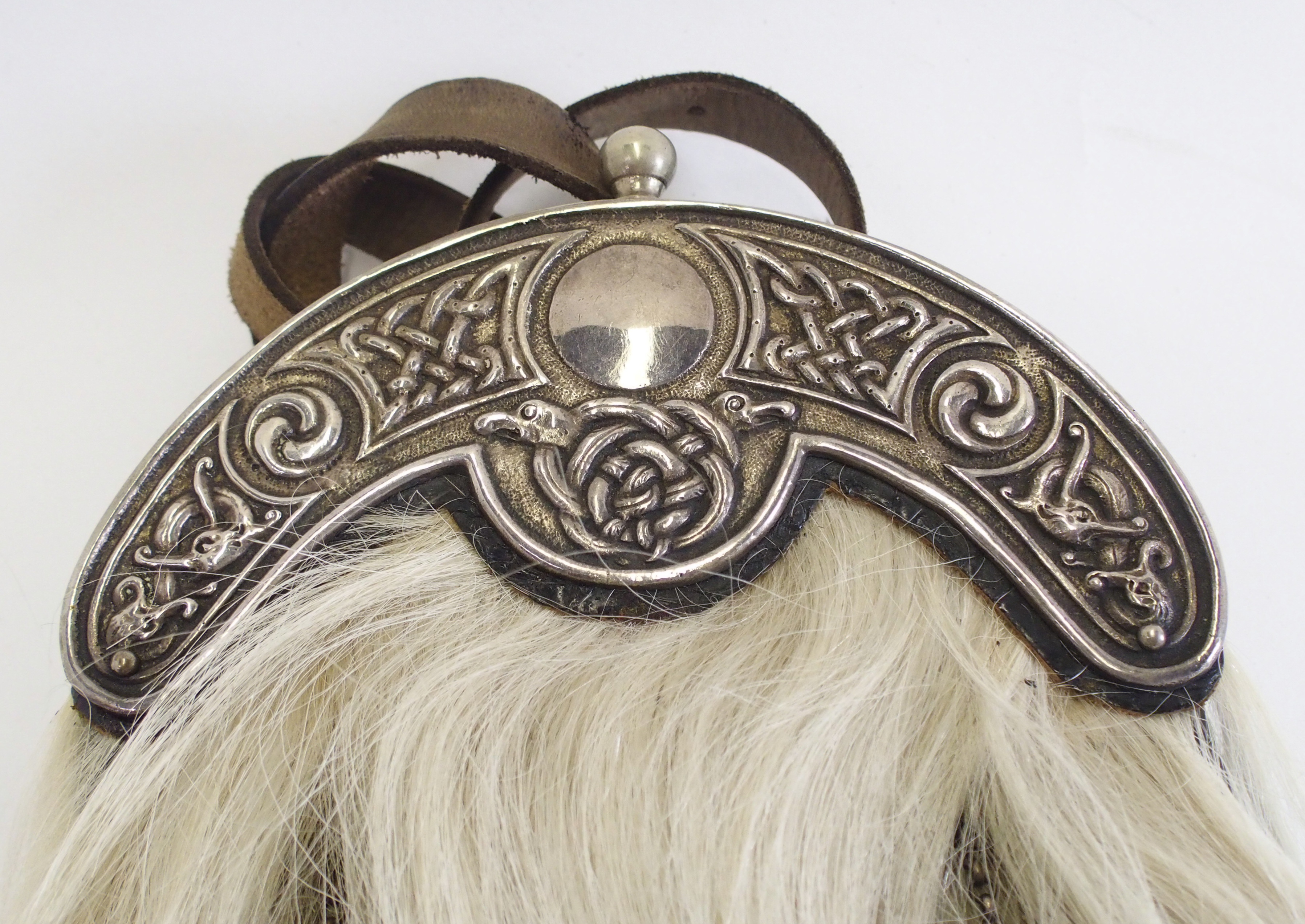 To be sold for BBC Children in Need 
A good quality early 20th century sporran the silver plated - Image 4 of 12