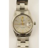 A gents wristwatch the dial stamped Rolex. (Copy)
