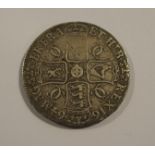 1664 Charles II Crown XVI to edge, good fine condition, weakshield to reverse Property from a
