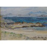 •MARY NICOL NEILL ARMOUR RSA, RSW (Scottish 1902 - 2000) THE SUMMER ISLES, WESTER ROSS Oil on board,