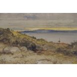 SAMUEL BOUGH RSA, RSW (Scottish 1822 - 1878) CORRIE, ARRAN Signed, inscribed with title and dated