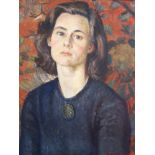 •DEREK CLARKE ARSA, RSW, RP (British 1912 - 2014) SHEILA ROBERTSON Oil on canvas, signed and dated