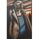 •PETER HOWSON OBE (Scottish b. 1958) HEROIC DOSSER Oil on canvas, signed, 92 x 61cm (36 x 24")