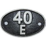 Shedplate 40E, Langwith Junction from 1948 until July 1958 and then Colwick until January 1966.