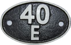 Shedplate 40E, Langwith Junction from 1948 until July 1958 and then Colwick until January 1966.