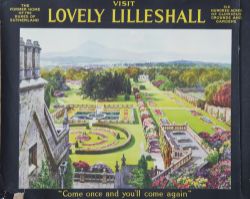 Poster Advertising type ' Visit Lovely Lillleshall, the former home of the Dukes of Sutherland -