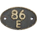 Shedplate 86E, Severn Tunnel Junction until June 1968. Totally ex loco condition