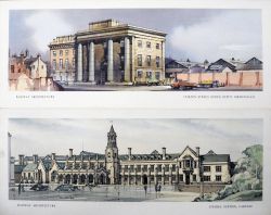 Carriage Prints, a pair unframed comprising:- Citadel Station, Carlisle by Kenneth Steel from the