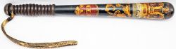 North Eastern Railway Police Truncheon. Measures approx 16 in long with the crown at the top,