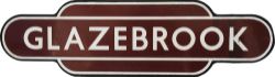 Totem BR(M) GLAZEBROOK fully flanged. Ex CLC station between Manchester and Liverpool.