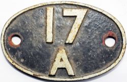Shedplate 17A Derby from 1948 until September 1963. Clean but unrestored.