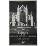 LNER Poster 'Rambles in the Cleveland District of Yorkshire, a New Publication' by Shabelog,