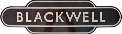 Totem BR(W) BLACKWELL, fully flanged. Ex Midland Railway station at the top of the famous Lickey