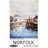 Poster British Railways 'Norfolk - Kings Lynn Custom House' by Frank Mason, 1960 double royal 2 in x