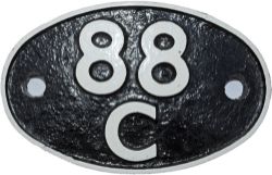 Shedplate 88C, Barry from 1948 until September 1964. Restored but correct casting pattern and was