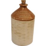 GWR Hotels Dept Paddington Vinegar stoneware bottle with original cork. Stands 8.5in tall, a