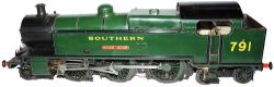 Live Steam Model 5in Gauge Southern Railway River Class No 791 'RIVER ADUR'. Extremely well built